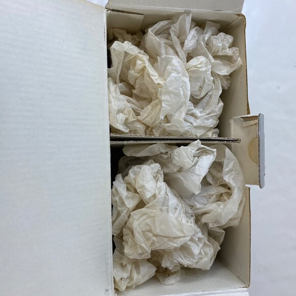 Rogaska Gallia Cut Lead Crystal Set 2 10" Etched Candle Stick Holders Vintage - Picture 10 of 13